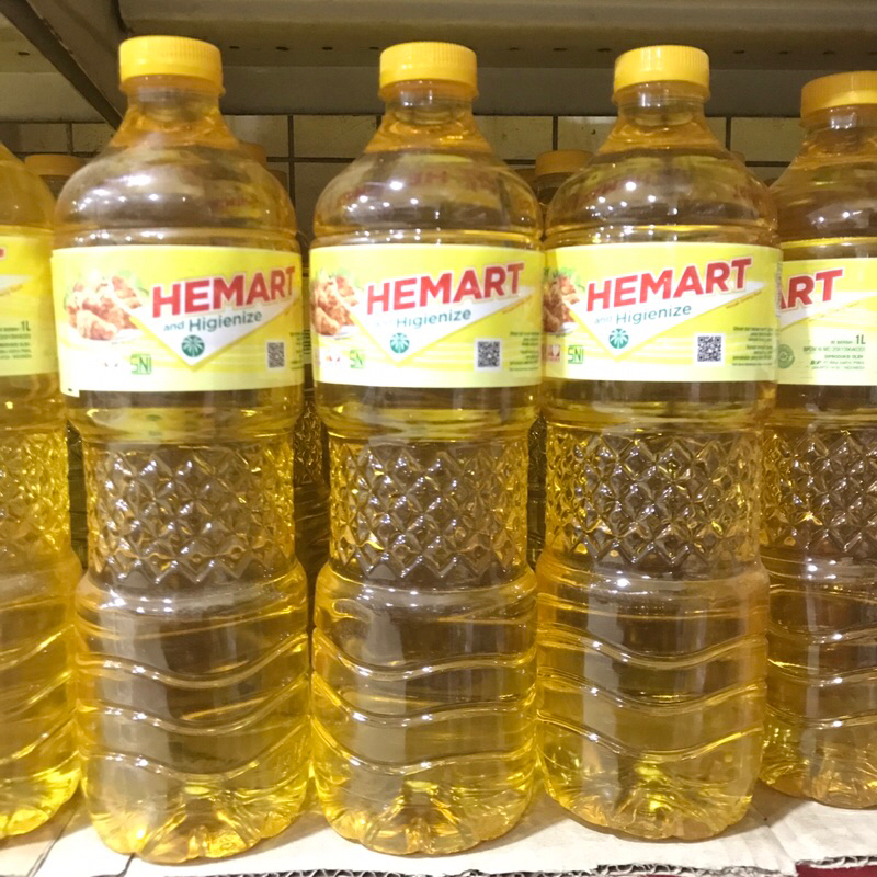 

Minyak Goreng Hemart Botol 1 liter