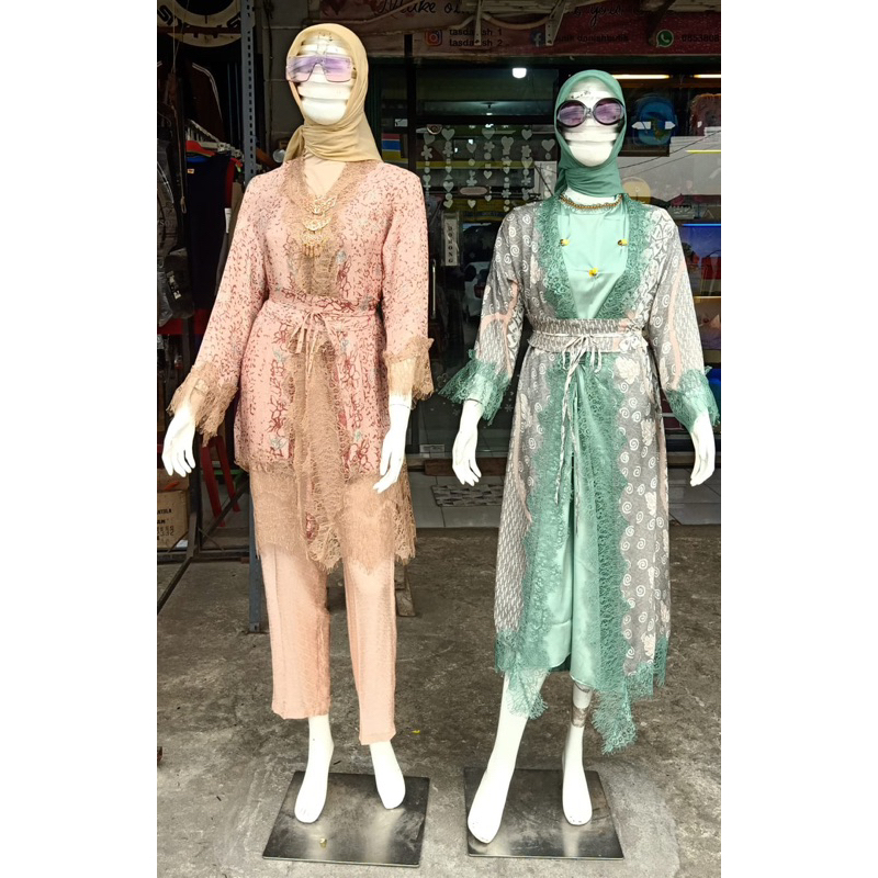 outer viscose mocca mix renda tiller set
