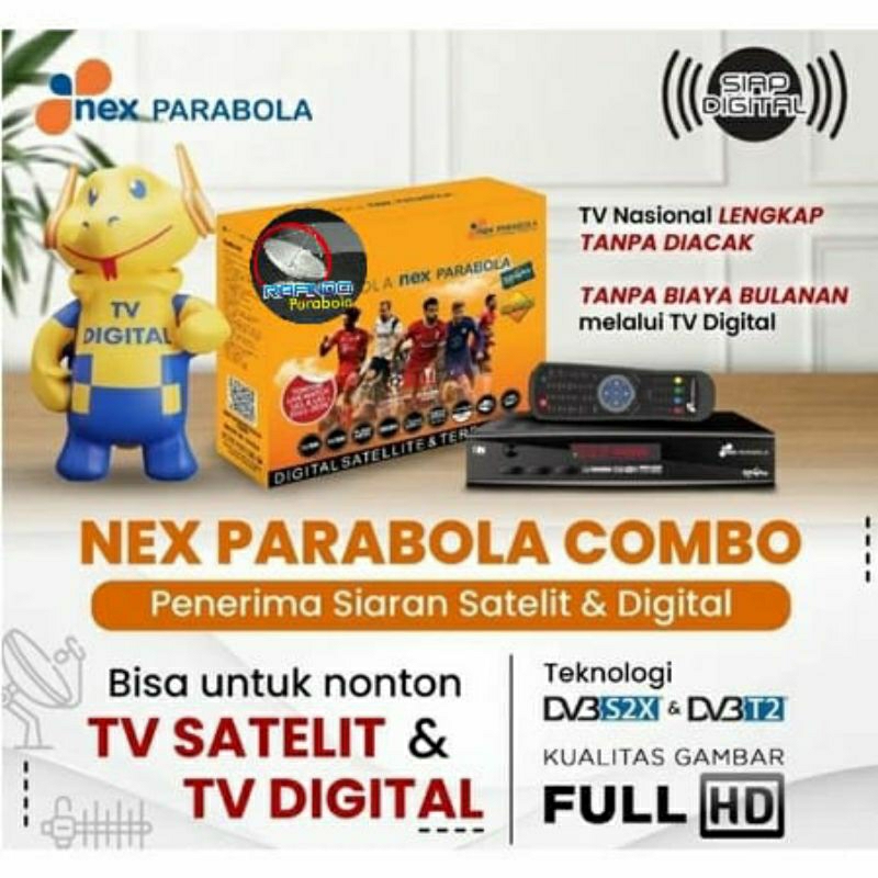 SET TOP BOX (NEX PARABOLA COMBO )