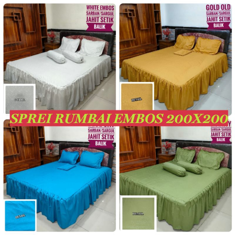 SPREI RUMBAI EMBOS 200X200