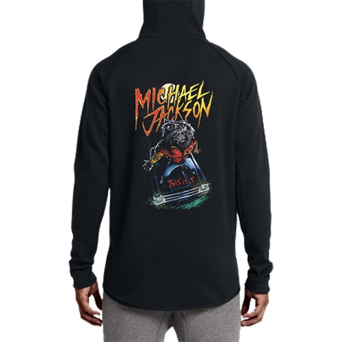 Michael Jackson Hoodie Bahan Katun Fleece | Jaket Hoodie Jumper & Ritsleting | Bisa COD