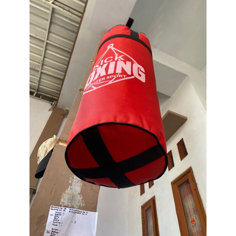 Samsak tinju muaythai MMA boxing bisa cod 100℅ ukuran 80cm tanpa isi