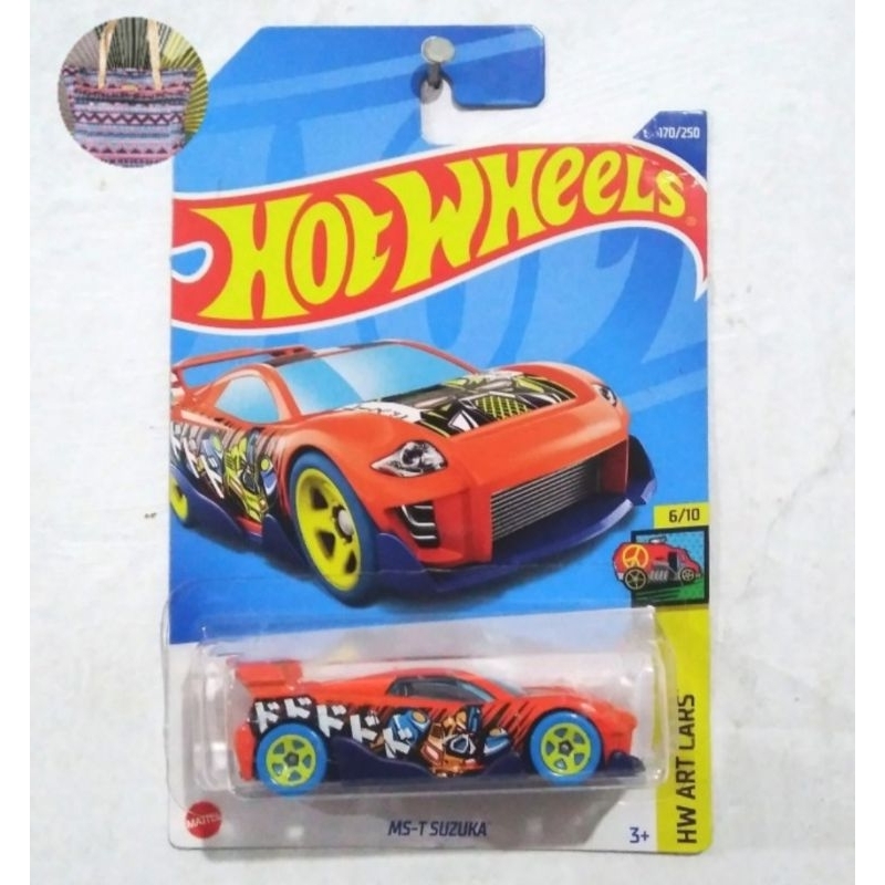 Hot Wheels MS T Suzuka Orange