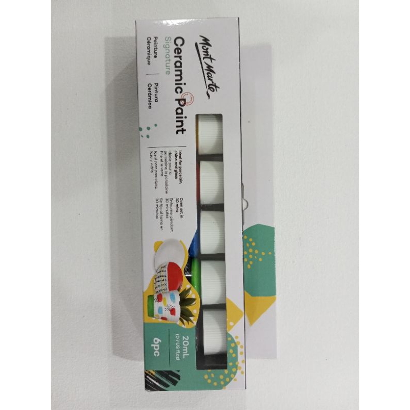 

mont marte ceramic paint, cat keramik