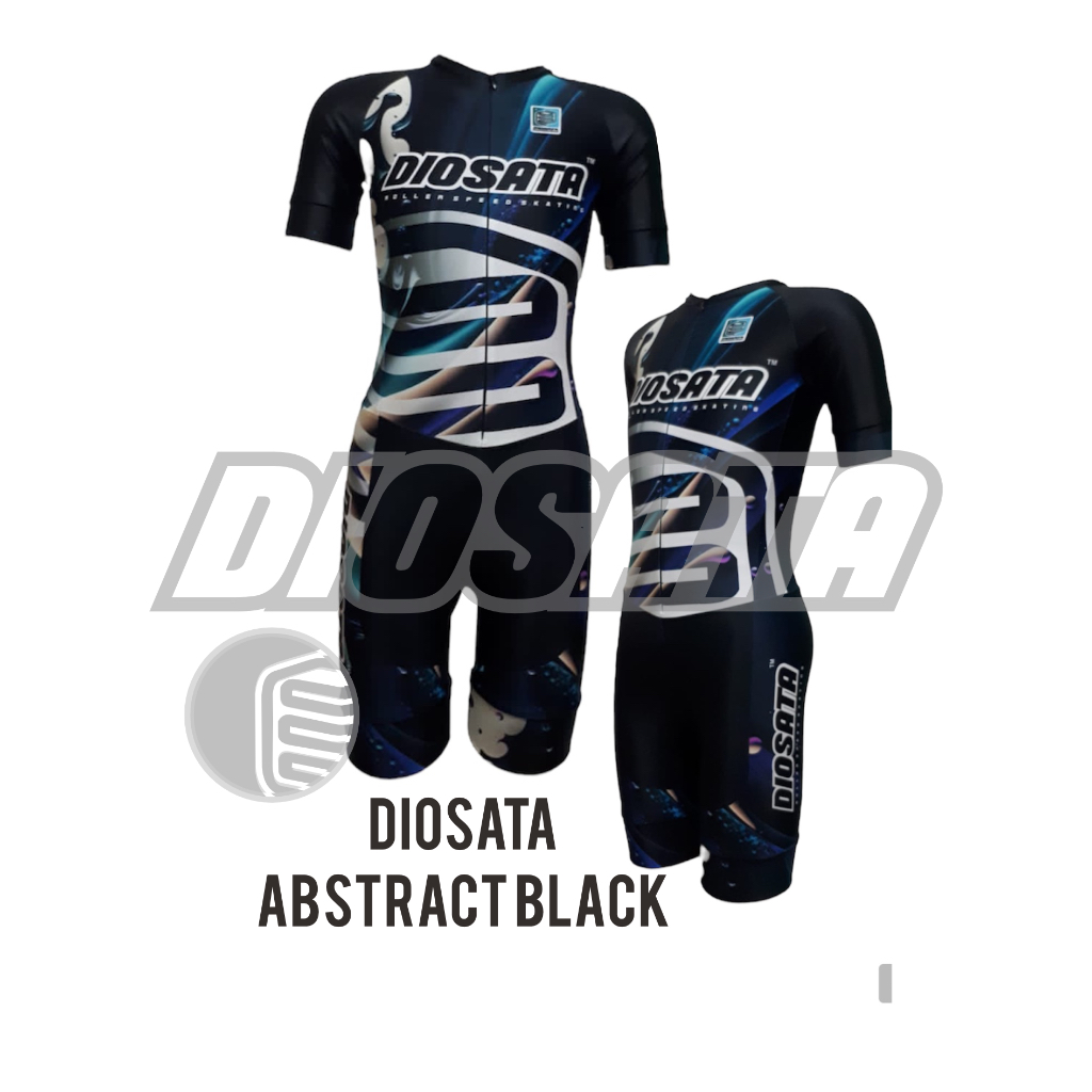 SKINSUIT DIOSATA  ABSCTRAC BLACK