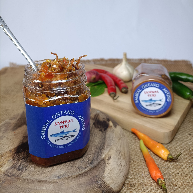 

Sambal Ontang Anting - Sambal Teri 150gr