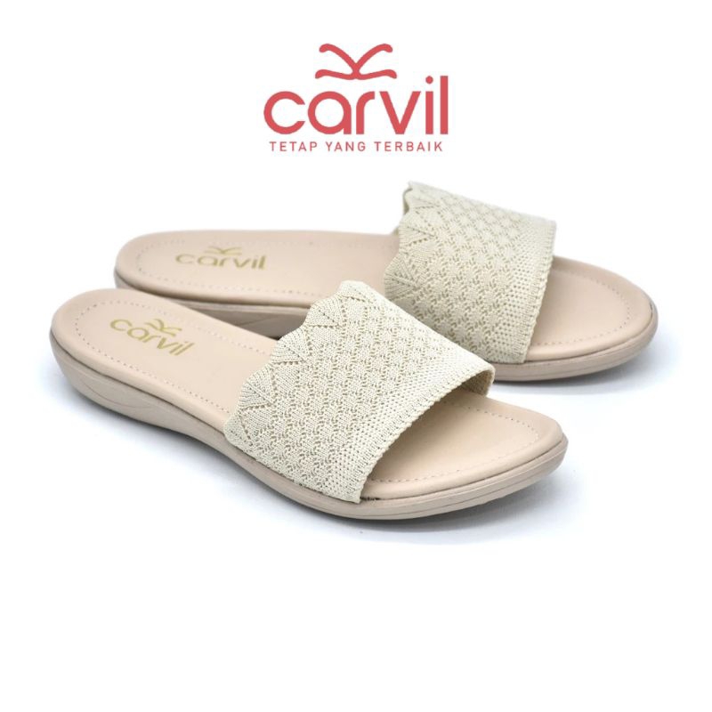 Carvil Sandal Anak Perempuan Selop Wedges Sendal Slop Anak Cewek Empuk