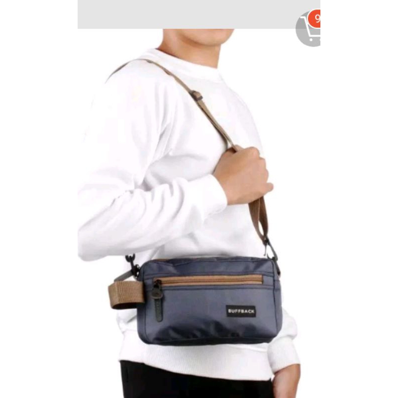 Obral Cuci Gudang Tas selempang pria wanita murah