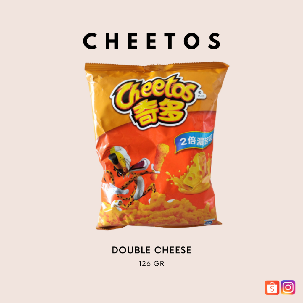 

Cheetos Double Cheese Big Size 126gr Taiwan
