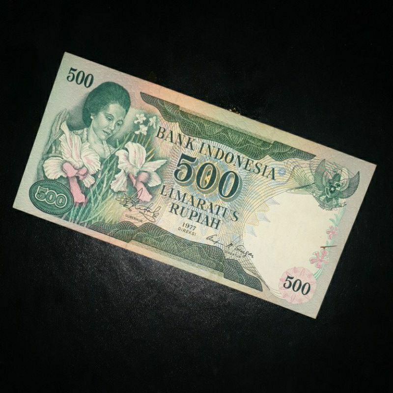 Uang Kuno 500 Rupiah Tahun 1977 (500 Konde)