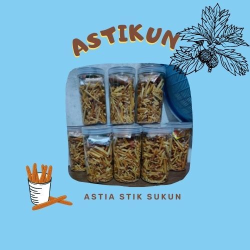 

Astikun (Astia Stik Sukun) berbagai macam rasa.