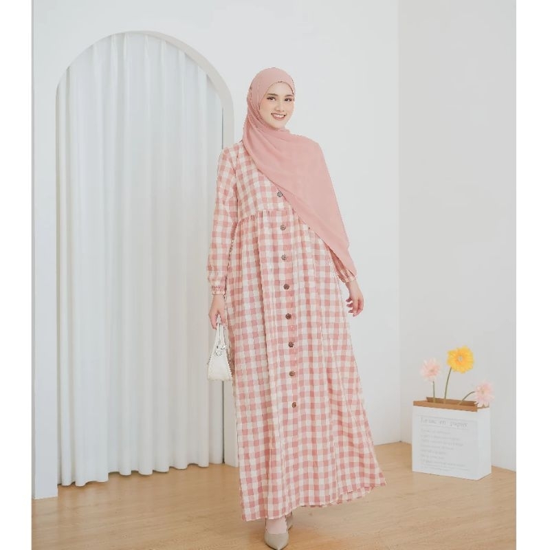 Ready Stock Le Khari Maya Dress Busui S-XL bisa COD