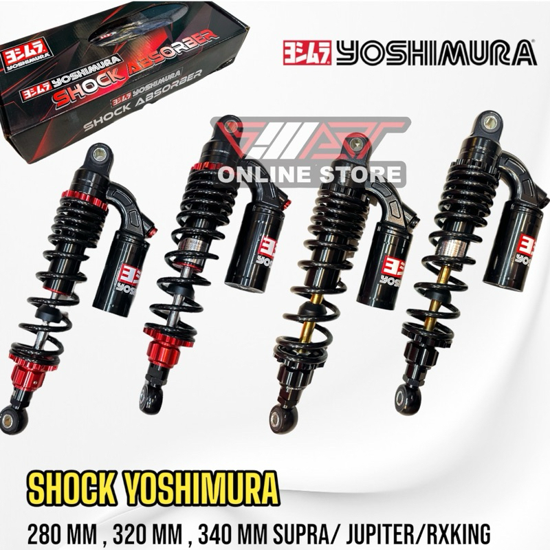 SHOCK YOSHIMURA EVO TABUNG SUPRA 340MM , JUPITER 280 MM , RXKING 320 MM , DLL