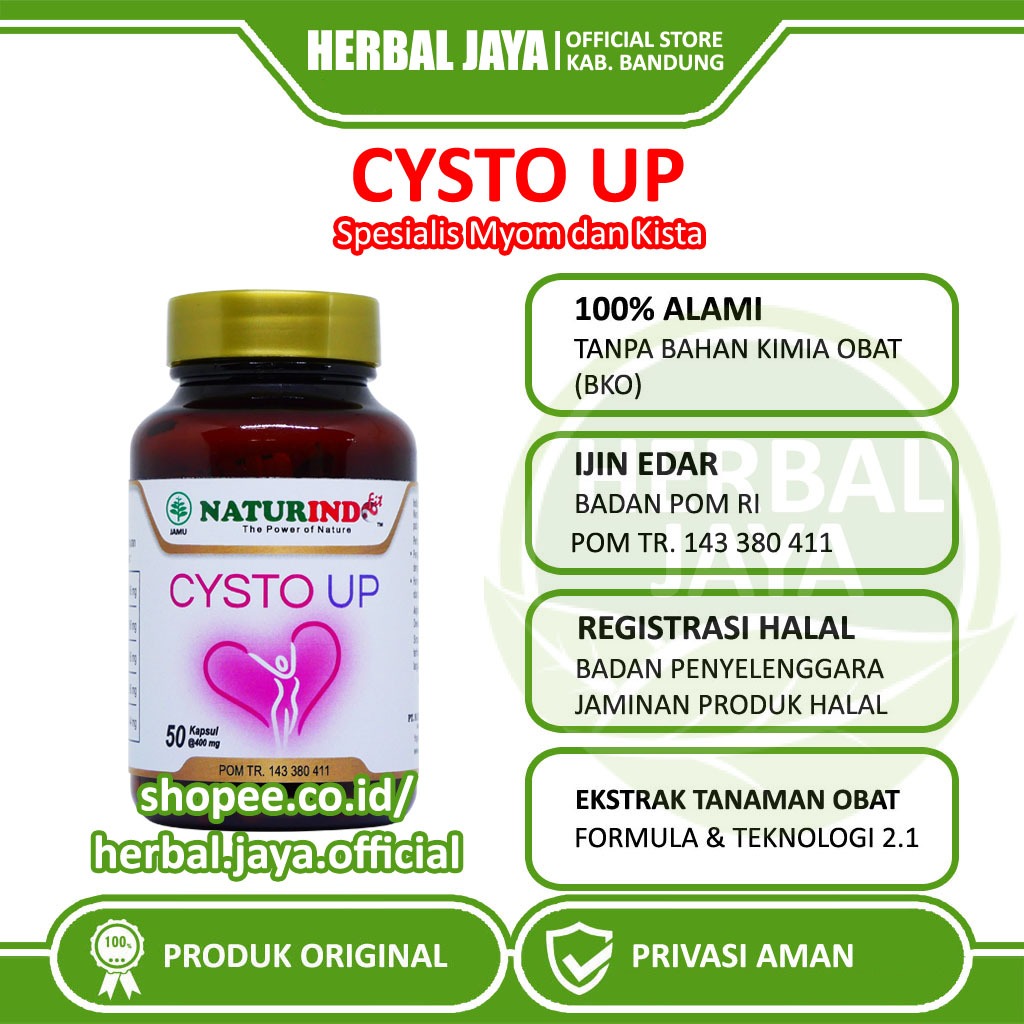Obat Kista Miom Myom Obat Herbal Kista Miom Myom Tanpa Operasi Cysto Up Ampuh Asli