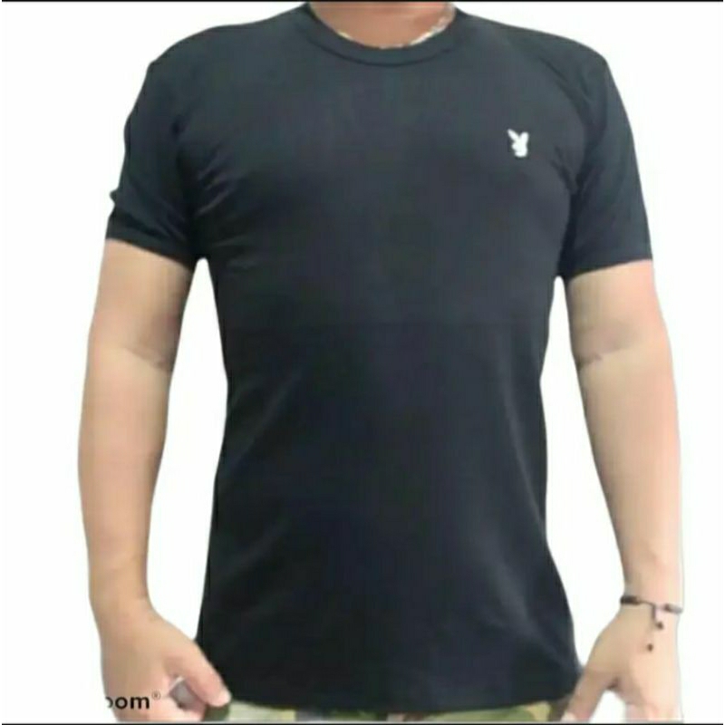 kaos Dalam PlayBoy Logo Bordir / Pakaian Dalam Pria Dewasa / Kaos Dalam Pria