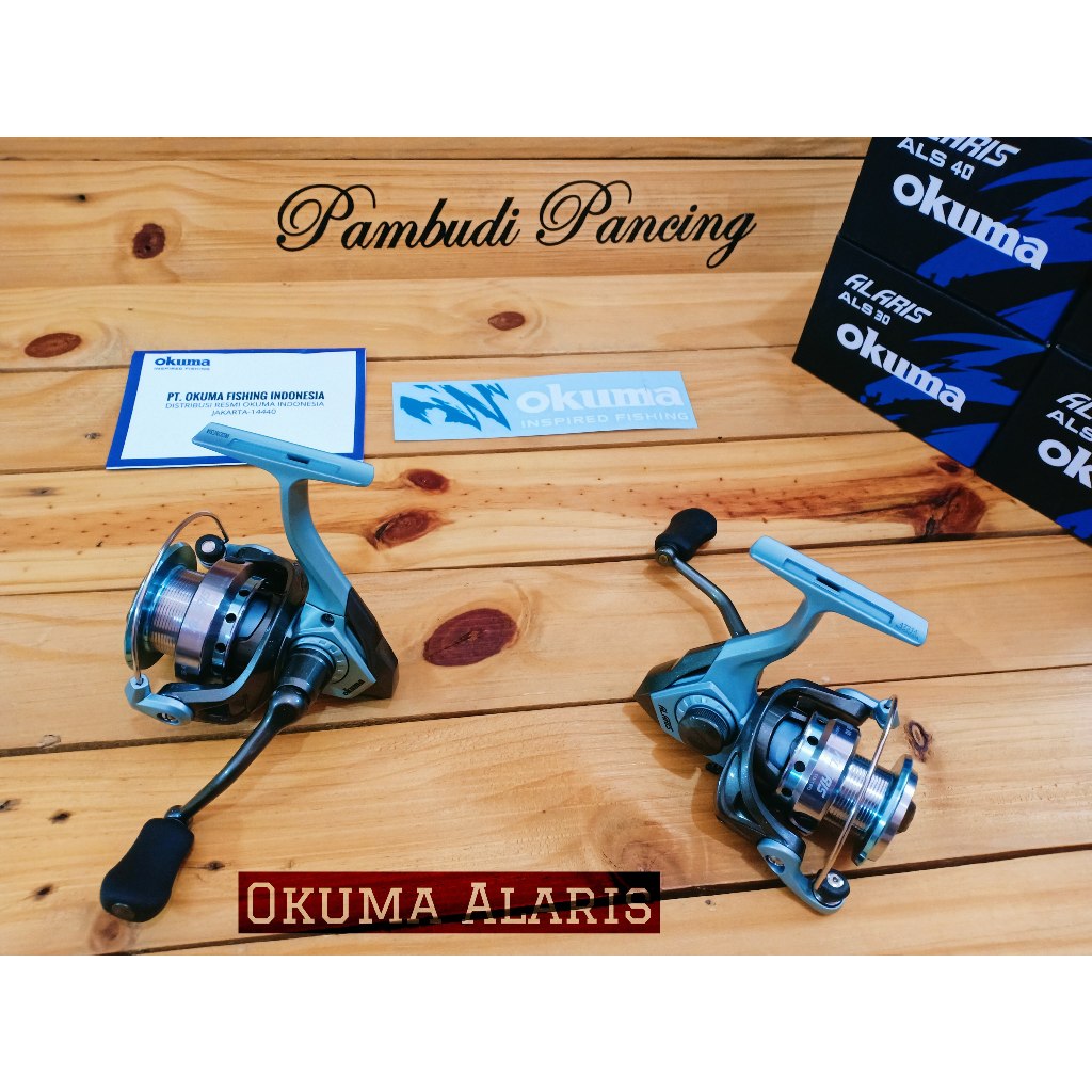 OKUMA | Ril OKUMA ALARIS Spinning Reel - Ril Badak Kokoh Tahan Banting