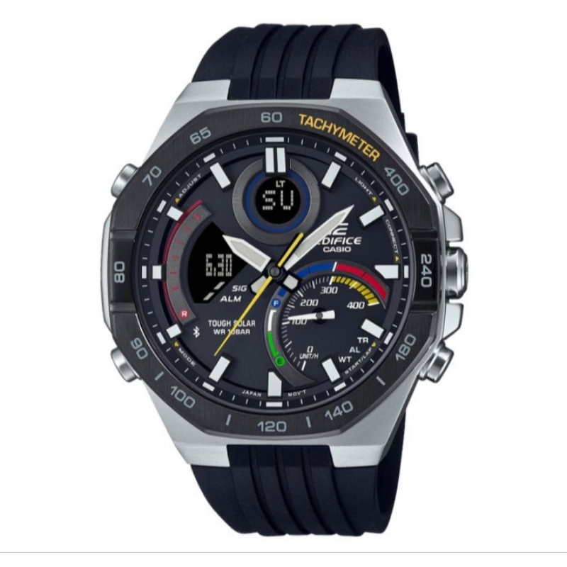 CASIO EDIFICE ECB-950MP-1ADF Jam Tangan Pria Rubber Original Garansi Resmi 2 Tahun