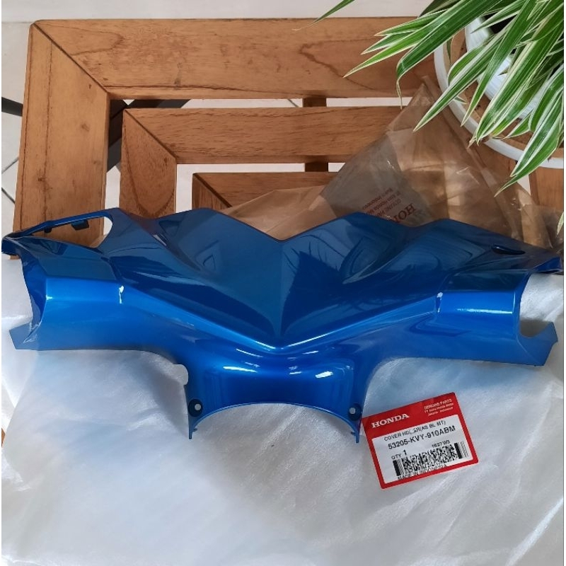 Batok Cover Depan Beat Karbu Lama Biru Muda ABM Original AHM