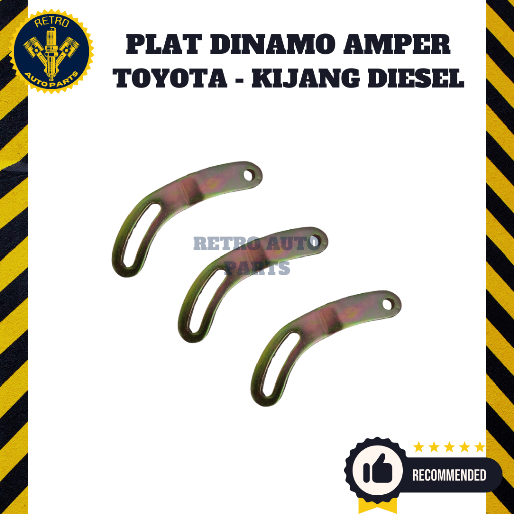 TOYOTA - KIJANG D | Plat Dinamo Amper Mobil Toyota Kijang Diesel Setelan Plat Dinamo Ampere Alternat