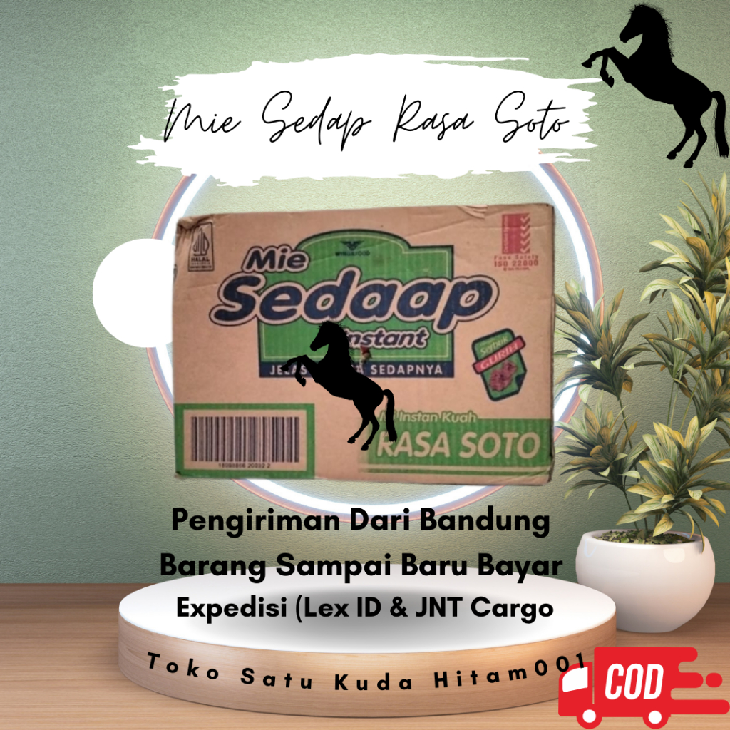 

Mie Sedap Rasa Soto [ 75g/ 40 Pcs/Dus]