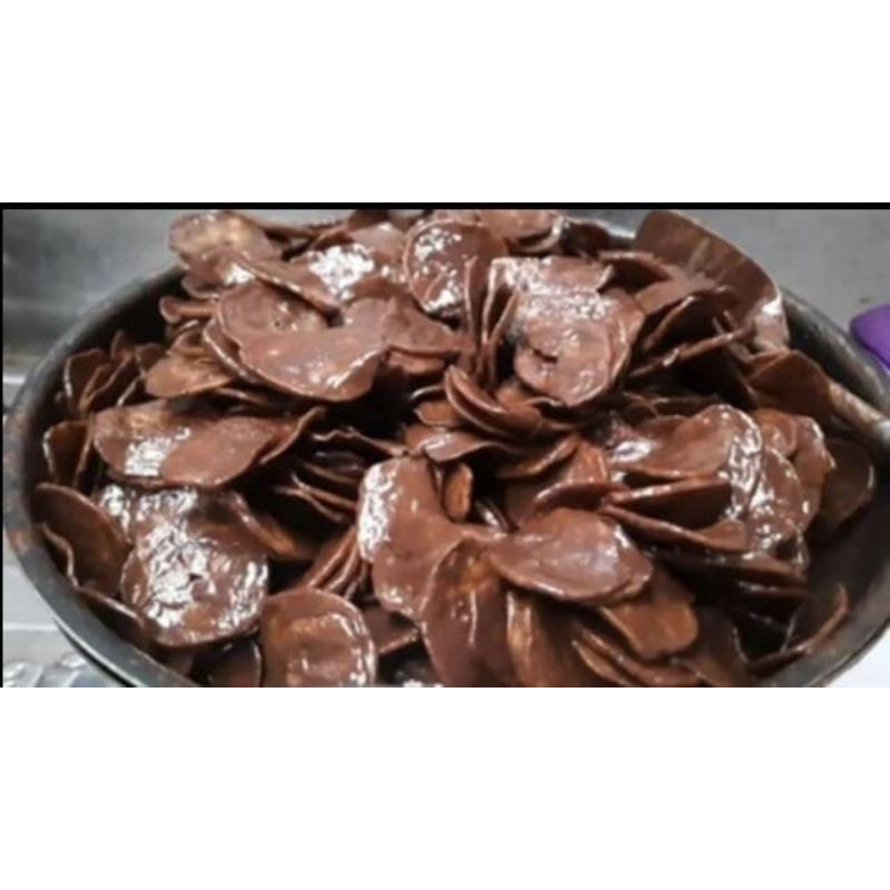 

keripik pisang coklat lumer