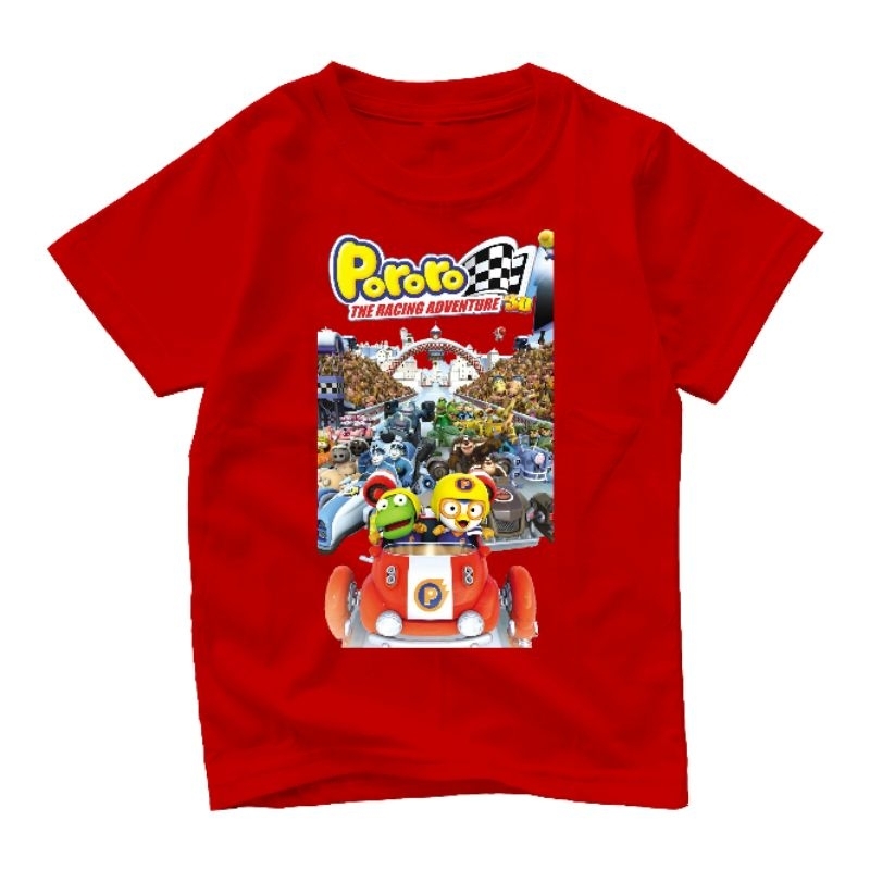 Kaos Pororo Distro / Kaos Distro Pororo / Kaos Anak Pororo / Kaos Premium Pororo