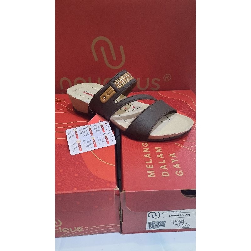 sandal wanita wedges terbaru neucleus