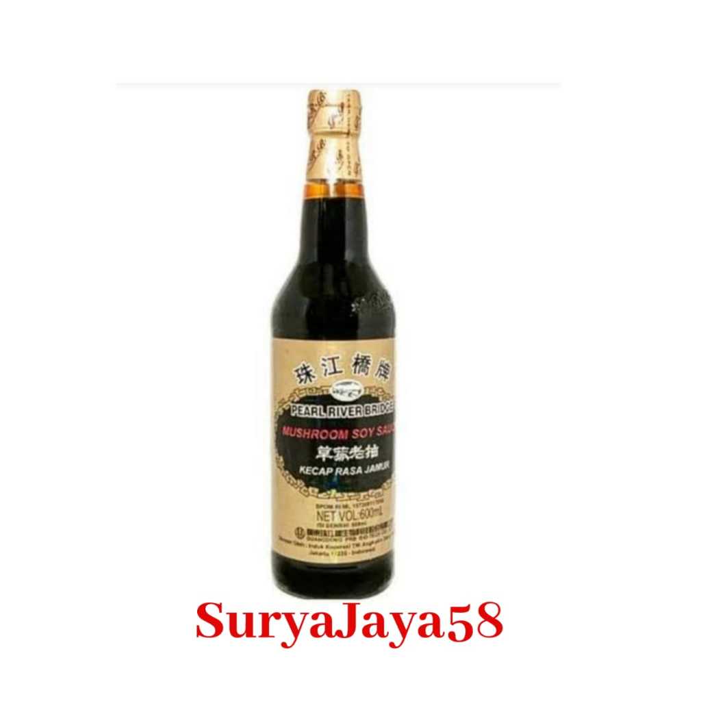 

Pearl Dark River Bridge Mushroom Soy Sauce | Kecap Rasa Jamur| Kecap Jamur