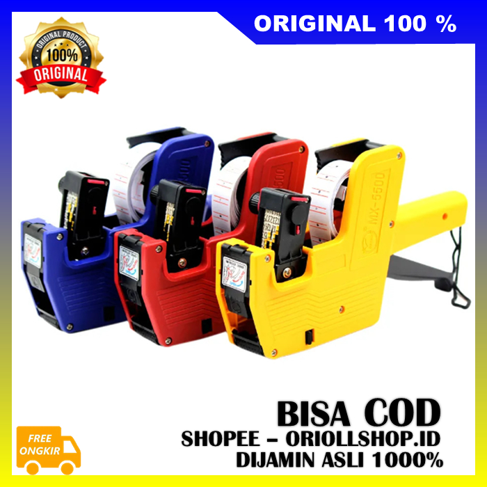 

Alat Cetak Harga Alat Label Harga Price Label 5500 100% ASLI