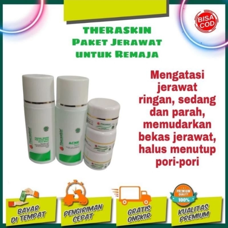 Paket Jerawat untuk Remaja Theraskin BPOM