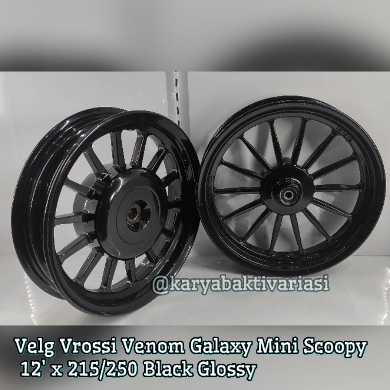 VELG VROSSI GALAXY PALANG 14 RING 12 FOR SCOOPY BAN DONAT
