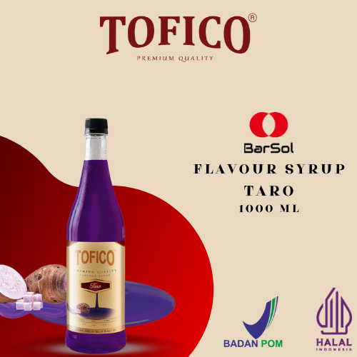 

Tofico Syrup Taro 1000 Ml - Barsol Indonesia