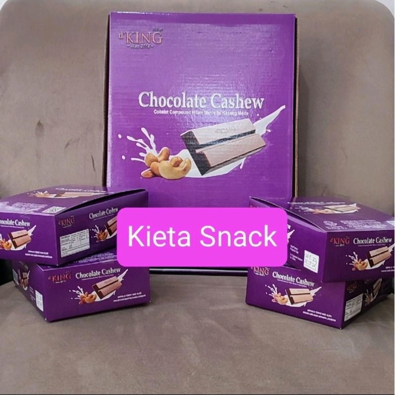 

Cokelat DKing Cashew (mede) 1dus 4 pak@ 20 pcs