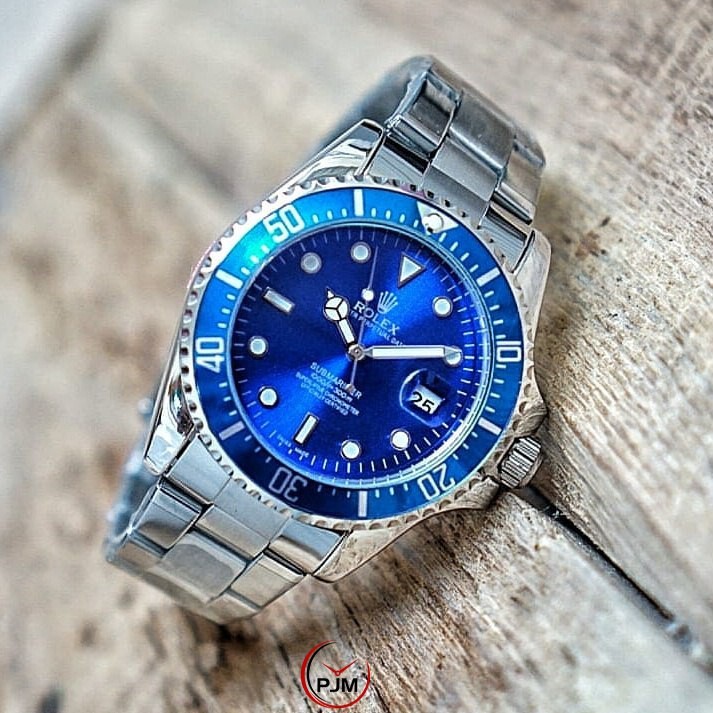 HEMAT ROLEX PREMIUM OTOMATIS PEPSI COLA HULK GMT SUBMARINER JAM TANGAN RANTAI AUTOMATIC BIRU HIJAU