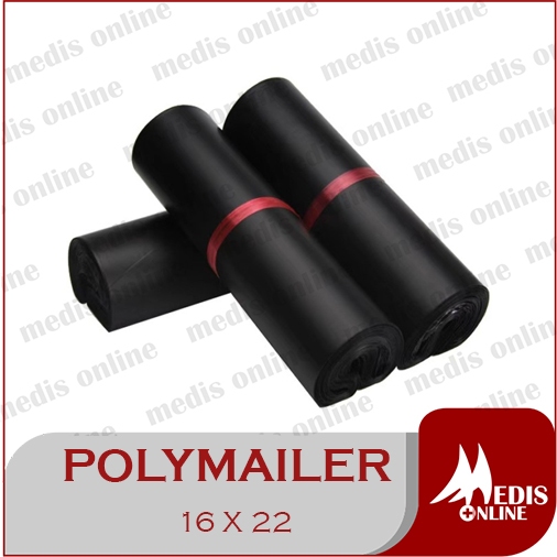 

Plastik Polymailer Hitam LDPE [16x20] isi 100 pcs - Bungkus Plastik Packing Online Lem / Polymailer Hitam HD Ekonomis 16X22 isi 100 pcs - Polymailer Lem / PLASTIK POLYMAILER 16X20 / PLASTIK POLYMAILER 16 X 22 CM / POLYMAILER / PLASTIK POLYMAILER