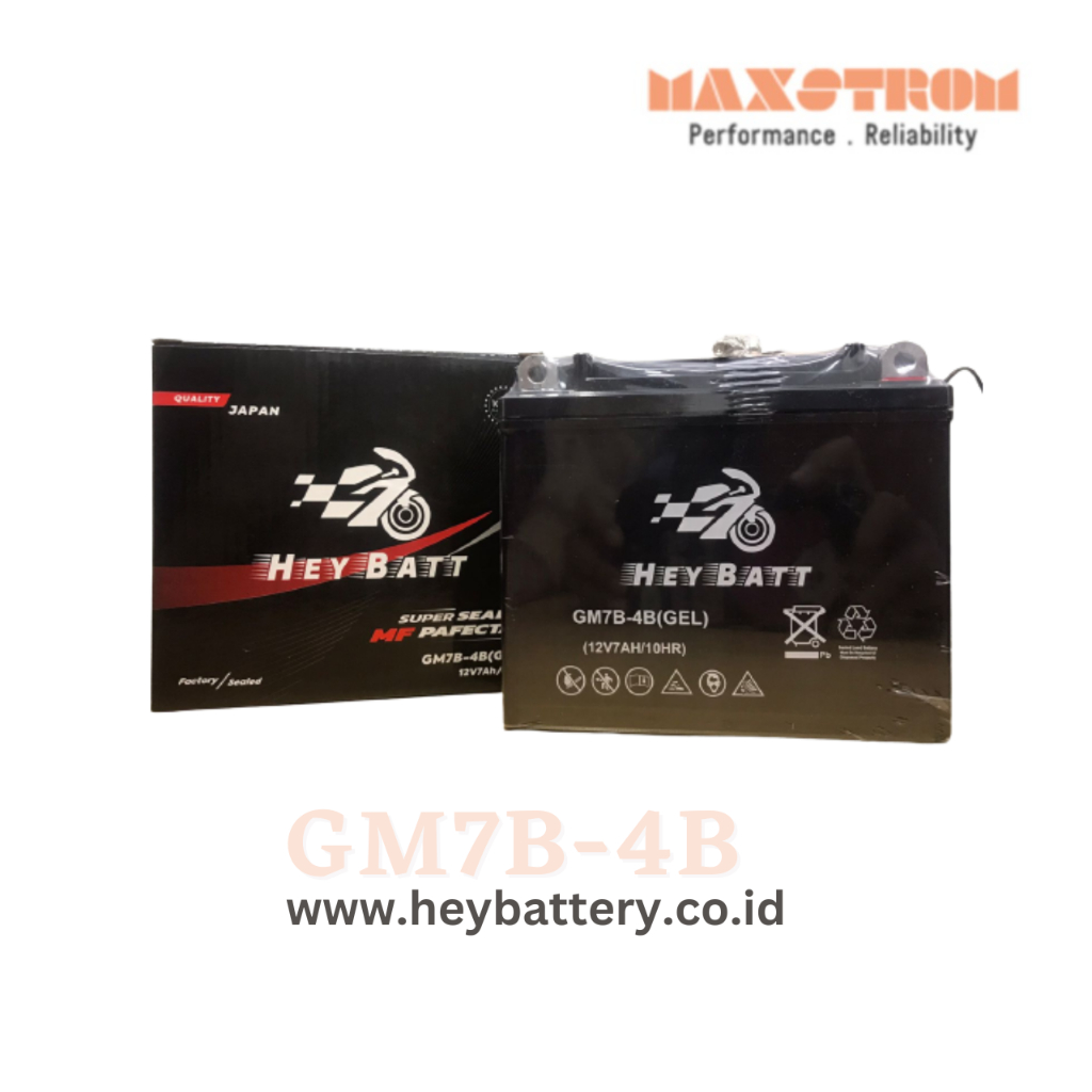 Aki Motor Heybatt GM7B-4B GEL