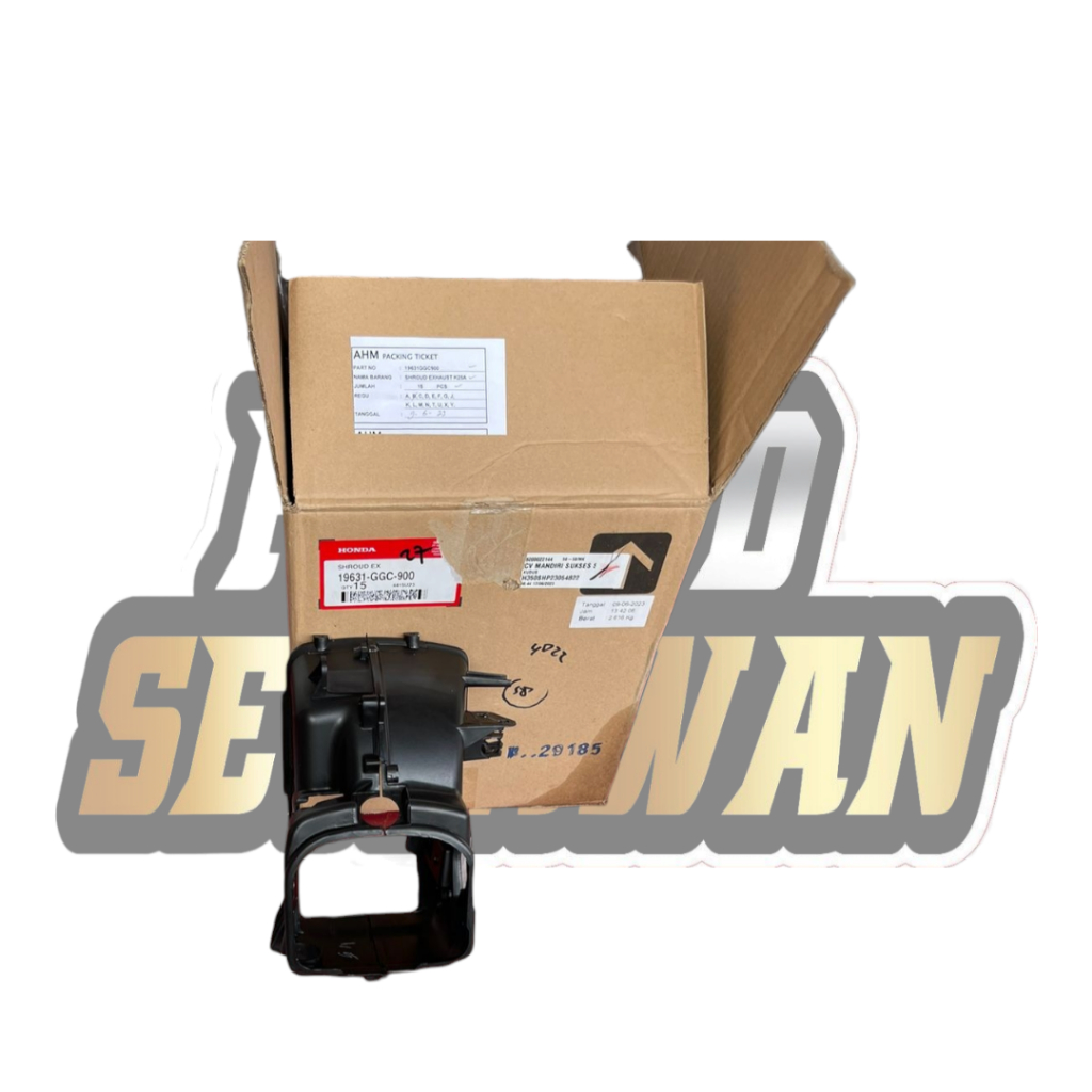 Cover tutup mesin atas bawah shroud inlet exhaust beat fi esp 2015 starter kasar