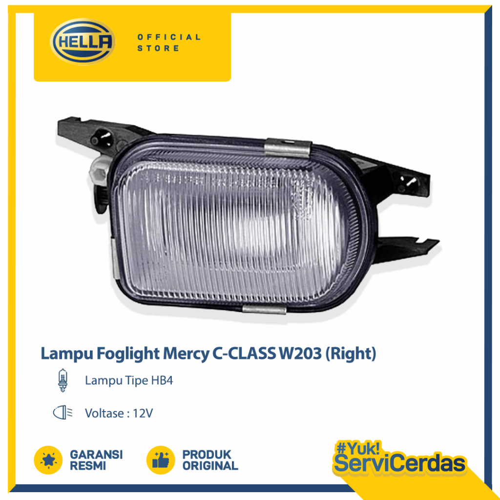 Lampu Foglight Mercy C-CLASS W203 (Right) - Lampu depan Mobil