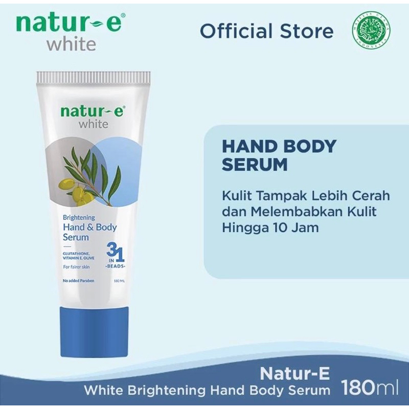 Natur-E White Brightening Hand Body Serum Hand Body / Handbody Lotion
