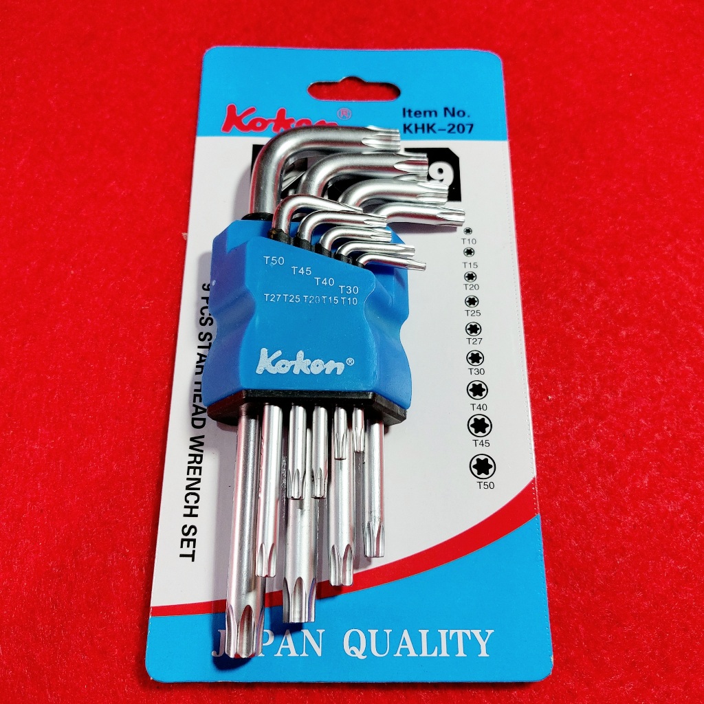 Kokon Kunci L Bintang Set Pendek