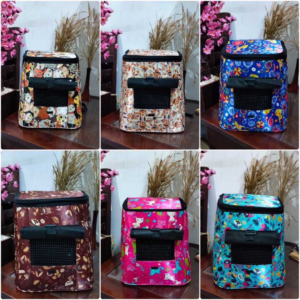 Pet Cargo Tas travel hewan kucing Kelinci Musang Luak Tupai Sugar glider biawak ayam