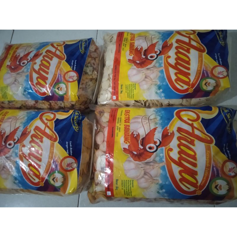 

macam macam kerupuk bawang dan ikan