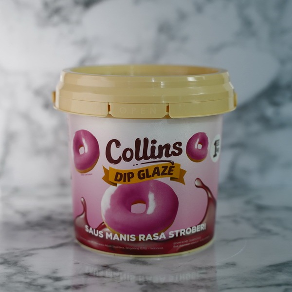 

COLLINS DIP GLAZE STRAWBERRY 1KG