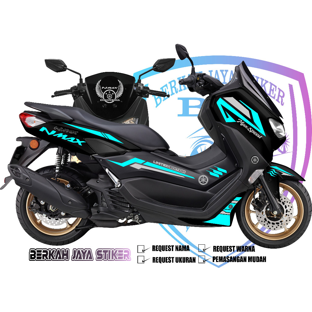 STIKER CUTTING MOTOR NEW NMAX 2021,2022,2023