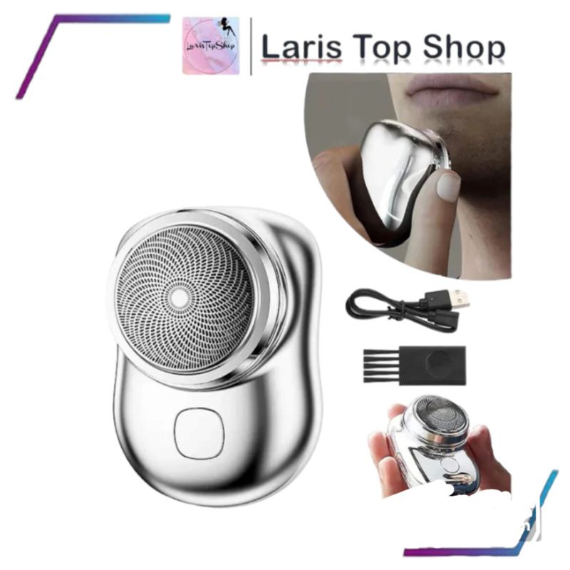 Alat Cukur Jenggot Elektrik Portable Alat Cukur Kumis dan Jenggot | Pencukur Kumis Mini shaver