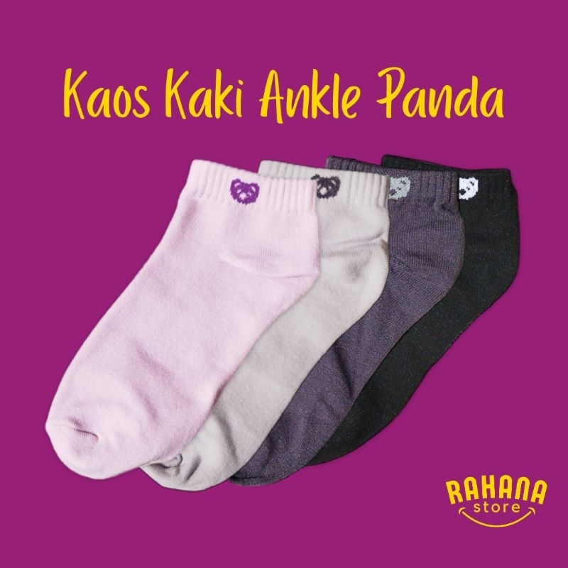 Kaos kaki ankle / se-mata kaki / kaos kaki pendek panda