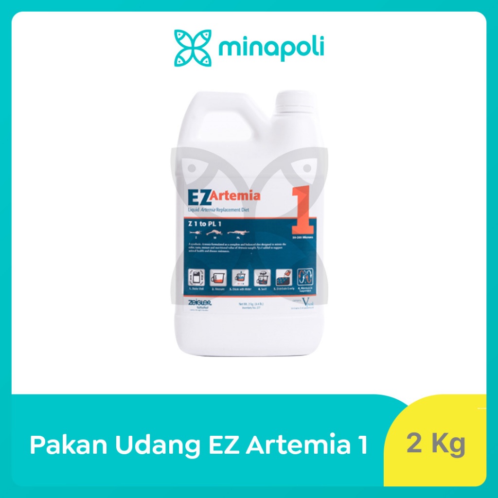 Pakan Benur Udang dan Ikan EZ Artemia 1 Kemasan 2 kg