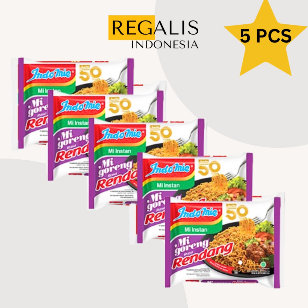 

INDOFOOD Indomie Goreng Rendang| Bundling 5 PCS