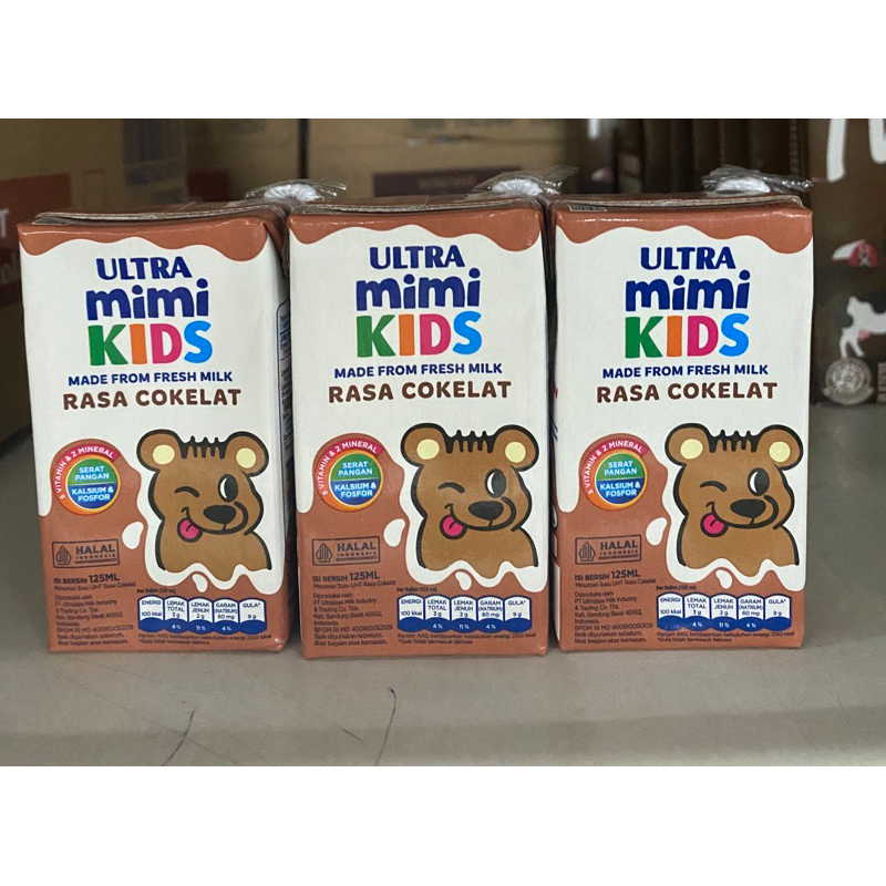 

Ultra Mimi KIDS Susu UHT rasa Coklat
