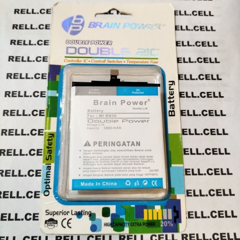 BATRE BATTERY BATERAI XIAOMI REDMI 4A BN30 BN-30 BN 30 DOUBLE POWER BATERAI